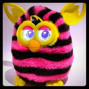 Pink/Black Furby Interactive Talking Toy-like new!